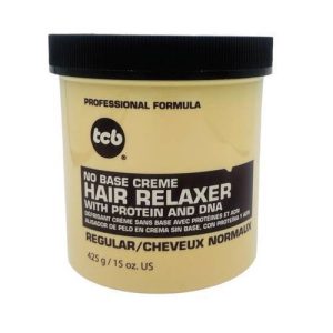 TCB No Base Creme Hair Relaxer Regular 15 oz - Main Image